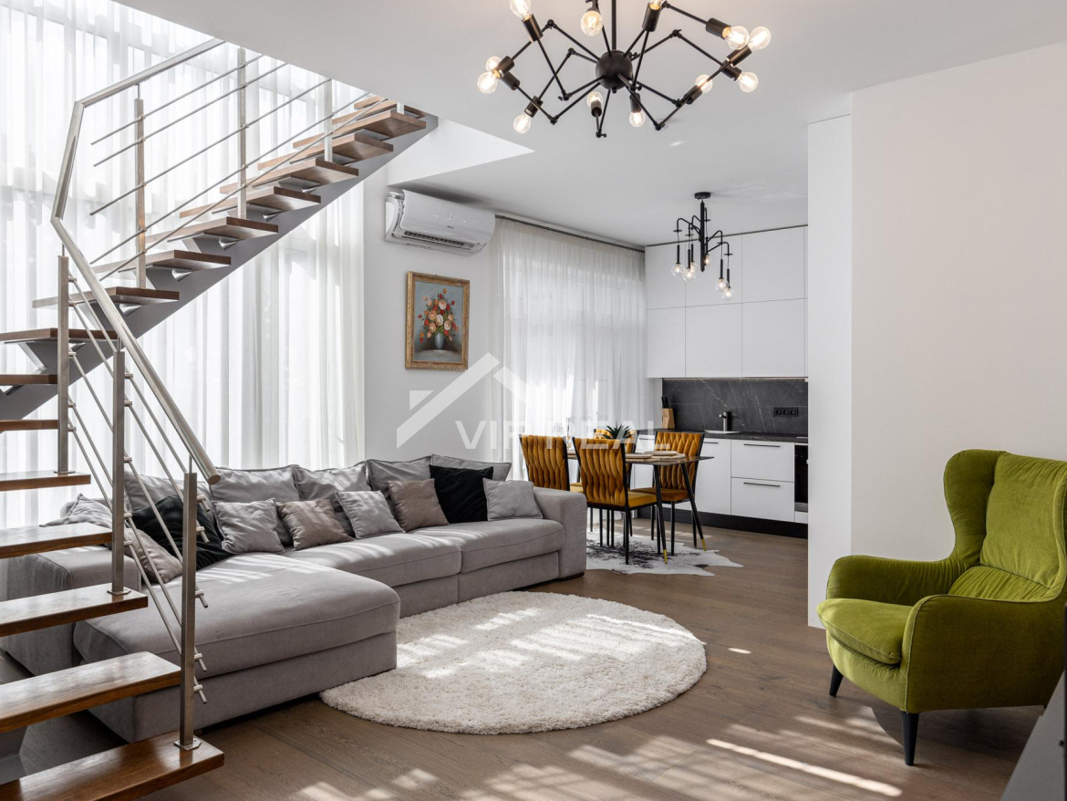 Penthouse ar jumta terasi Bulduros!
