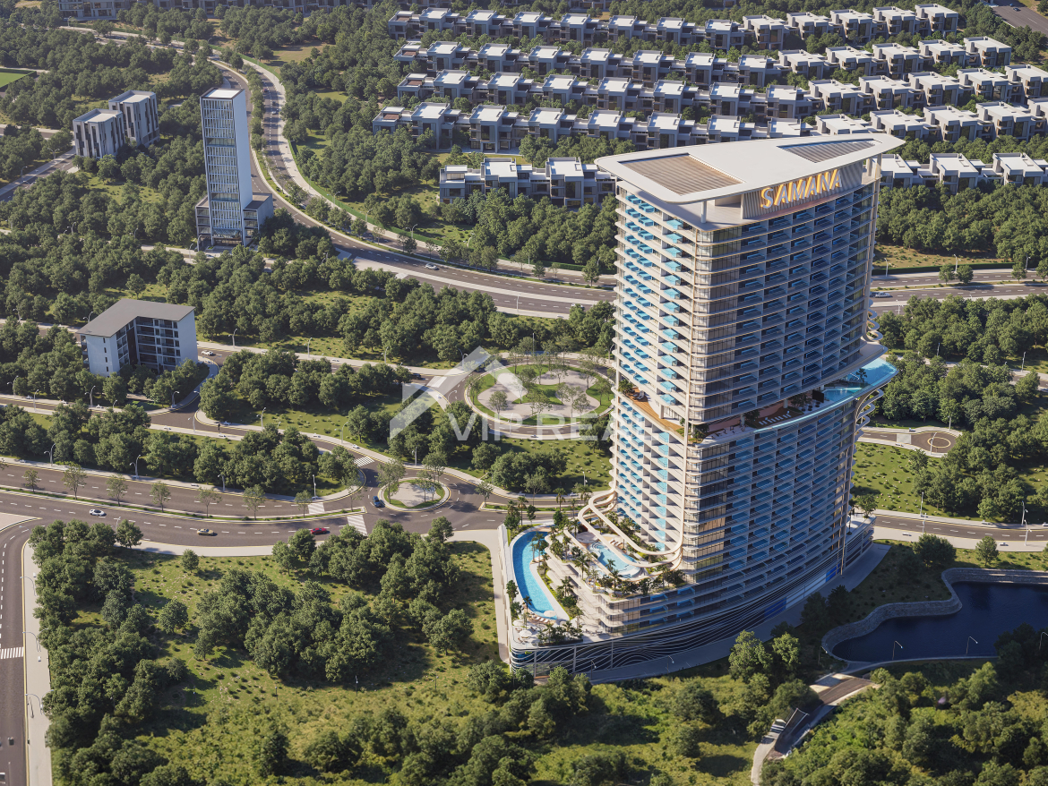 Studija ar privāto baseinu Samana Barari Heights